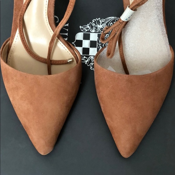 NWT!! Vince Camuto Lace up heels - Picture 2 of 7